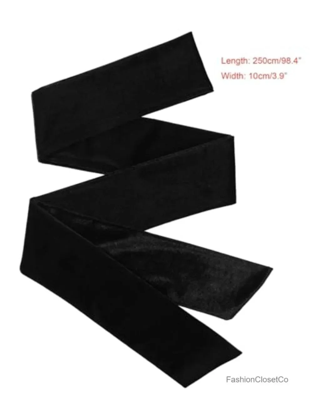 Velvet Waist Belt Sash for Wedding Prom Formal Dresses
